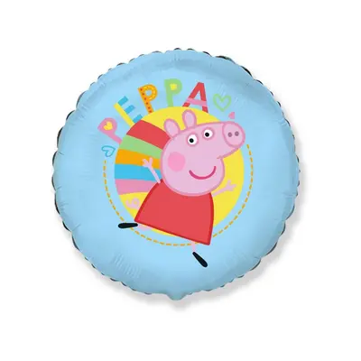 Peppa malac Blue fólia lufi 48 cm (WP)