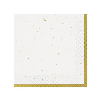 Arany Gold Celebrate szalvéta 20 db-os 33x33 cm