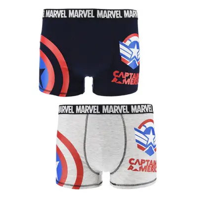 Marvel, Amerika kapitány férfi boxeralsó 2 darab/csomag (S-XL)