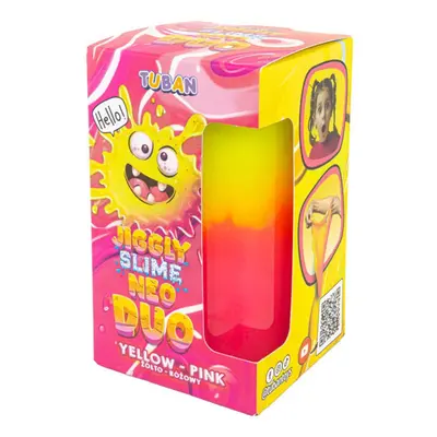 Tuban JIiggly Slime Neo Duo Sárga-Rózsaszín 430G