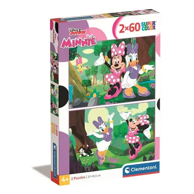 Disney Minnie Cuckoo-Loca and Figaro 2x60 db-os puzzle Clementoni