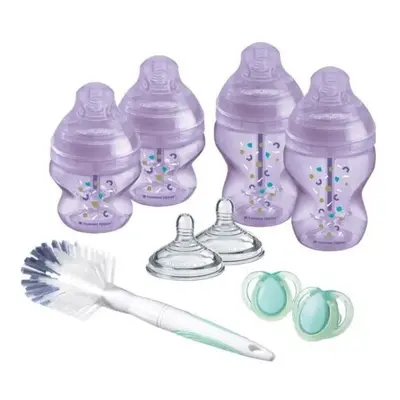 Tommee Tippee Advanced anti-colic újszülött cumisüveg szett-Lila