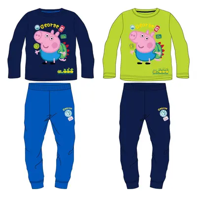 Peppa malac George gyerek hosszú pizsama 92-116 cm