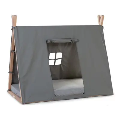 Childhome Tipi Sátor Huzat 70x140cm - Szürke