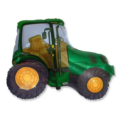 Traktor Green fólia lufi 61 cm (WP)