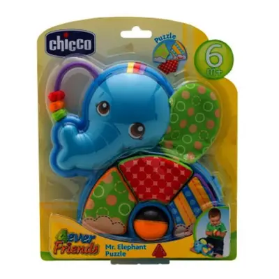 Chicco Mr. Elefánt Puzzle kirakós textiljáték