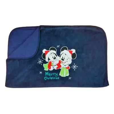 Disney Mickey és Minnie pamut-wellsoft takaró Karácsony (70x90)