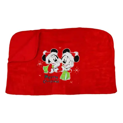 Disney Mickey és Minnie wellsoft takaró Karácsony (70x90)