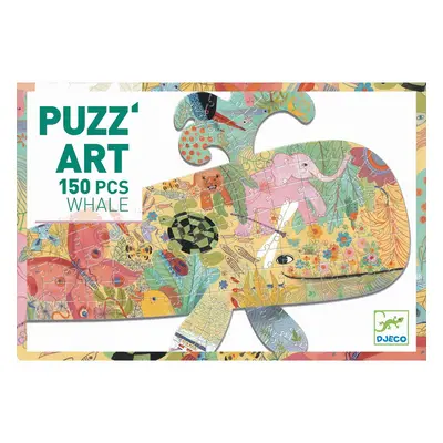 Djeco Művész puzzle - Bálna - Whale