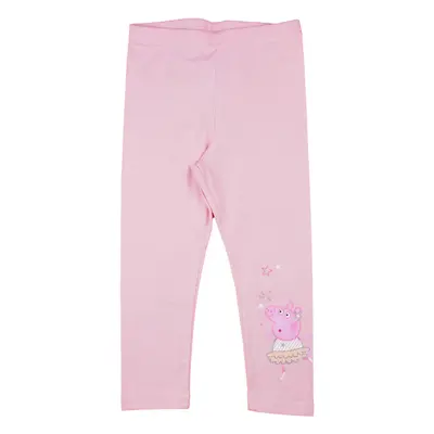 Elasztikus pamut kislány leggings Peppa malac mintával