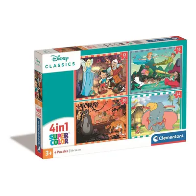 Disney Classics 4 az 1-ben puzzle Clementoni