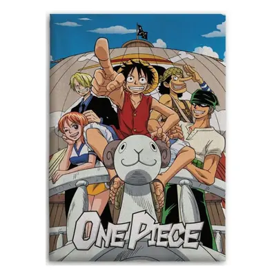 One Piece The Going Merry coral fleece takaró 110x150cm