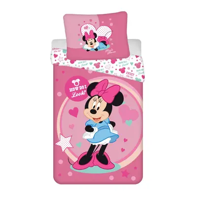 Disney Minnie Look ágyneműhuzat 140×200cm, 70×90 cm microfibre