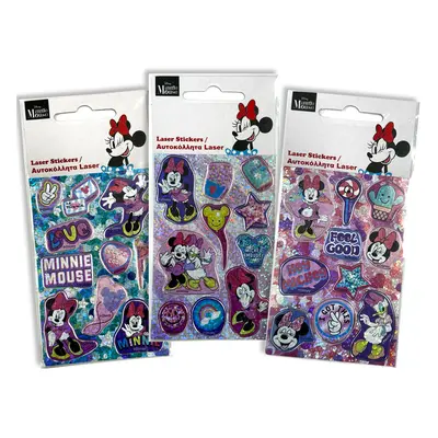 Disney Minnie Smiles hologrammos matrica szett