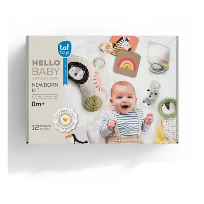 Taf Toys újszülött fejlesztő és játékkészlet Hello Baby Newborn kit