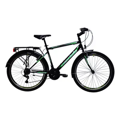 Capriolo Passion Man 26" férfi MTB kerékpár 21" Fekete-Fehér-Zöld