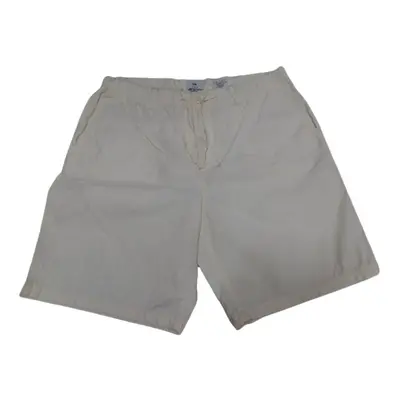 Férfi L-es vajszínű vászon short, rövidnadrág - H&M Relaxed Fit