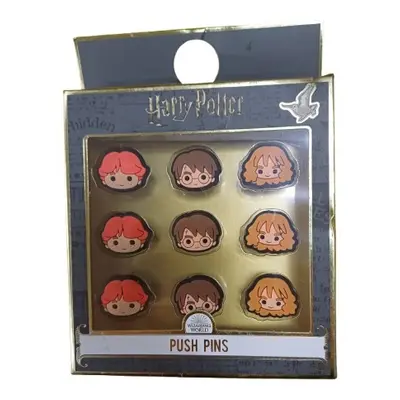 Harry Potter rajzszög, push pins, 9 db egyben - ÚJ