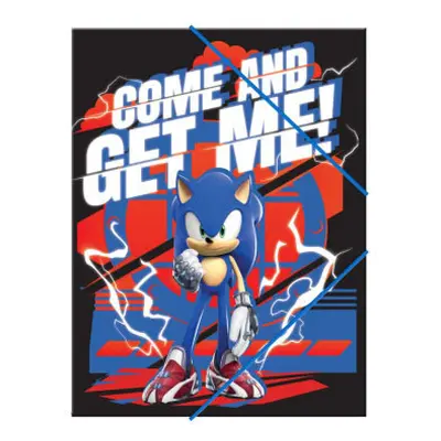 Sonic a sündisznó Get Me A/4 gumis mappa