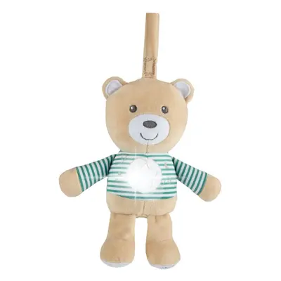 Lullaby Stardust Bear zenélő-fénylő altató plüssmackó - Chicco