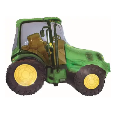 Traktor Green fólia lufi 94 cm