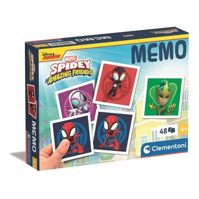 Pókember Spidey memóriajáték 48 db-os Clementoni