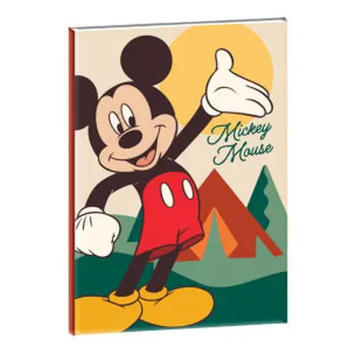 Disney Mickey Nature B/5 vonalas füzet 40 lapos