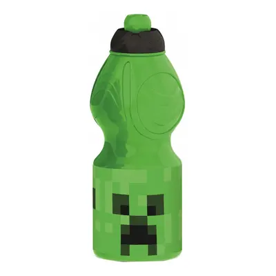 Minecraft kulacs, sportpalack 400 ml