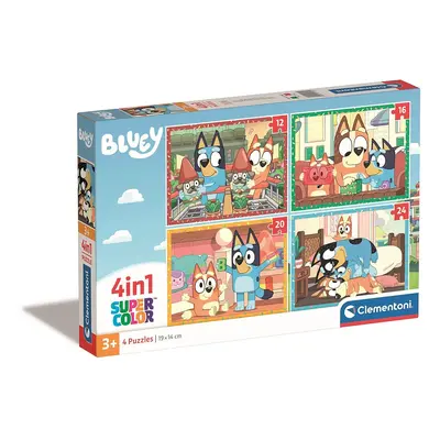 Bluey Play All Day 4 az 1-ben puzzle Clementoni