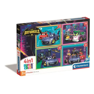 Batman Batwheels 4 az 1-ben puzzle Clementoni