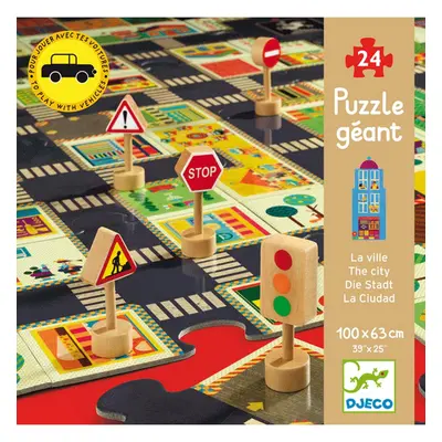 Djeco Óriás puzzle - A város