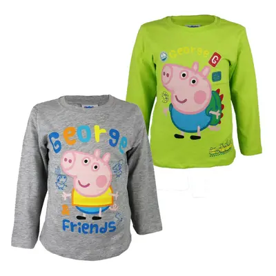 Peppa malac George gyerek hosszú póló, felső 92-116 cm