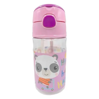 Fisher-Price Animals Panda műanyag kulacs akasztóval 350 ml