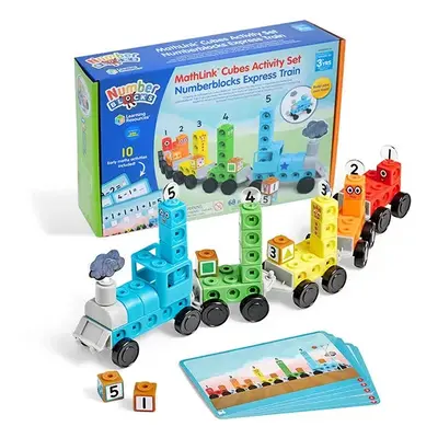 Numberblocks MathLink Cubes Express Vonat Activity Set