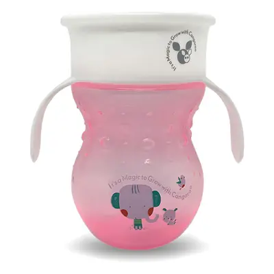 Moni Cup 360as itatópohár 270ml pink