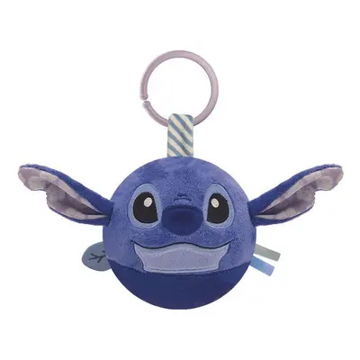 Disney Lilo és Stitch, A csillagkutya plüss labdafigura, baba csörgő Clementoni