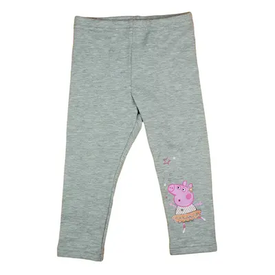 Belül bolyhos kislány leggings Peppa malac mintával