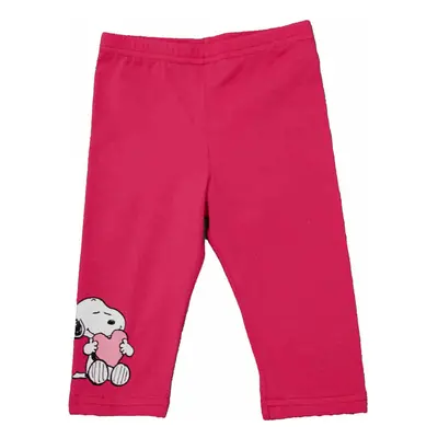 3/4-es kislány leggings Snoopy mintával