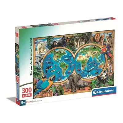 Állatvilág Wonderful World 300 db-os puzzle Clementoni