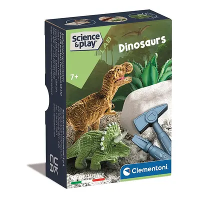 Mini dinoszaurusz Science felfedező szett Clementoni