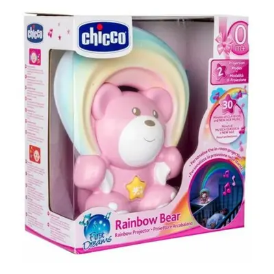 Rainbow Bear - Szivárvány maci zene-fény projektor elemes - Chicco