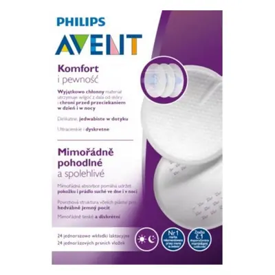 Philips Avent eldobható melltartóbetét nappali 24 db