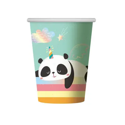 Panda Dreamy papír pohár 6 db-os 266 ml