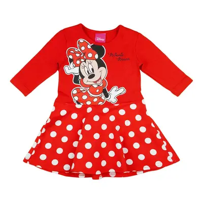 Disney Minnie pöttyös hosszú ujjú lányka ruha