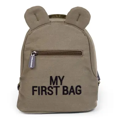 Childhome "My First Bag" Gyermek Hátizsák - Vászon - Khaki