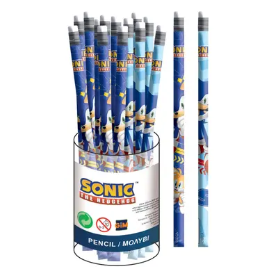 Sonic a sündisznó Rush HB grafit ceruza radír véggel