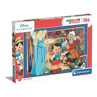 Disney Classics Pinocchio 104 db-os puzzle Clementoni