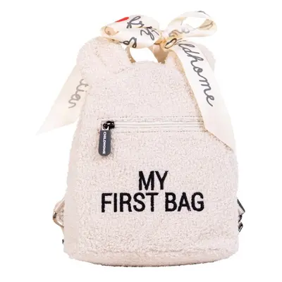 Childhome "My First Bag" Gyermek Hátizsák - Plüss - Törtfehér