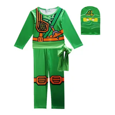 128-as zöld Ninjago jelmez, 3 részes - ÚJ