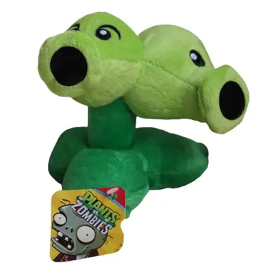 Dupla borsólövő plüss figura - Plants vs. Zombies - ÚJ